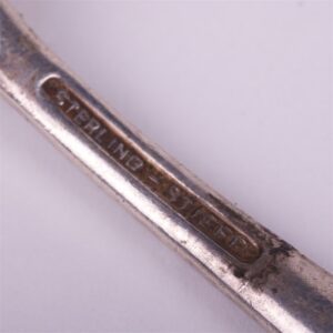 Set of 4 silver spoons. — image 4