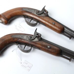 Antique French pair of pistols. — image 1