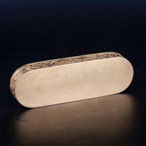 Antique French silver gilt and enamel box — image 3