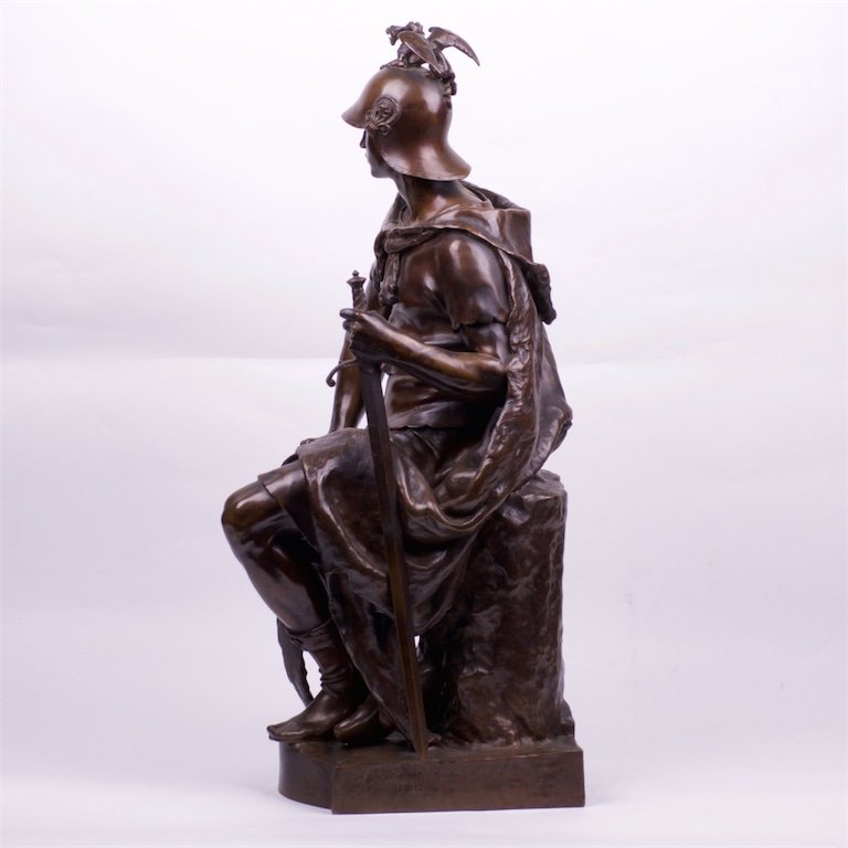 Brozne figure. "Le courage militaire". — image 2