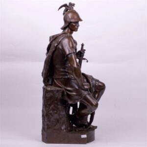 Brozne figure. "Le courage militaire". — image 7