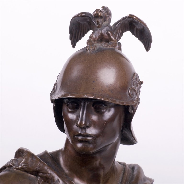 Brozne figure. "Le courage militaire". — image 9