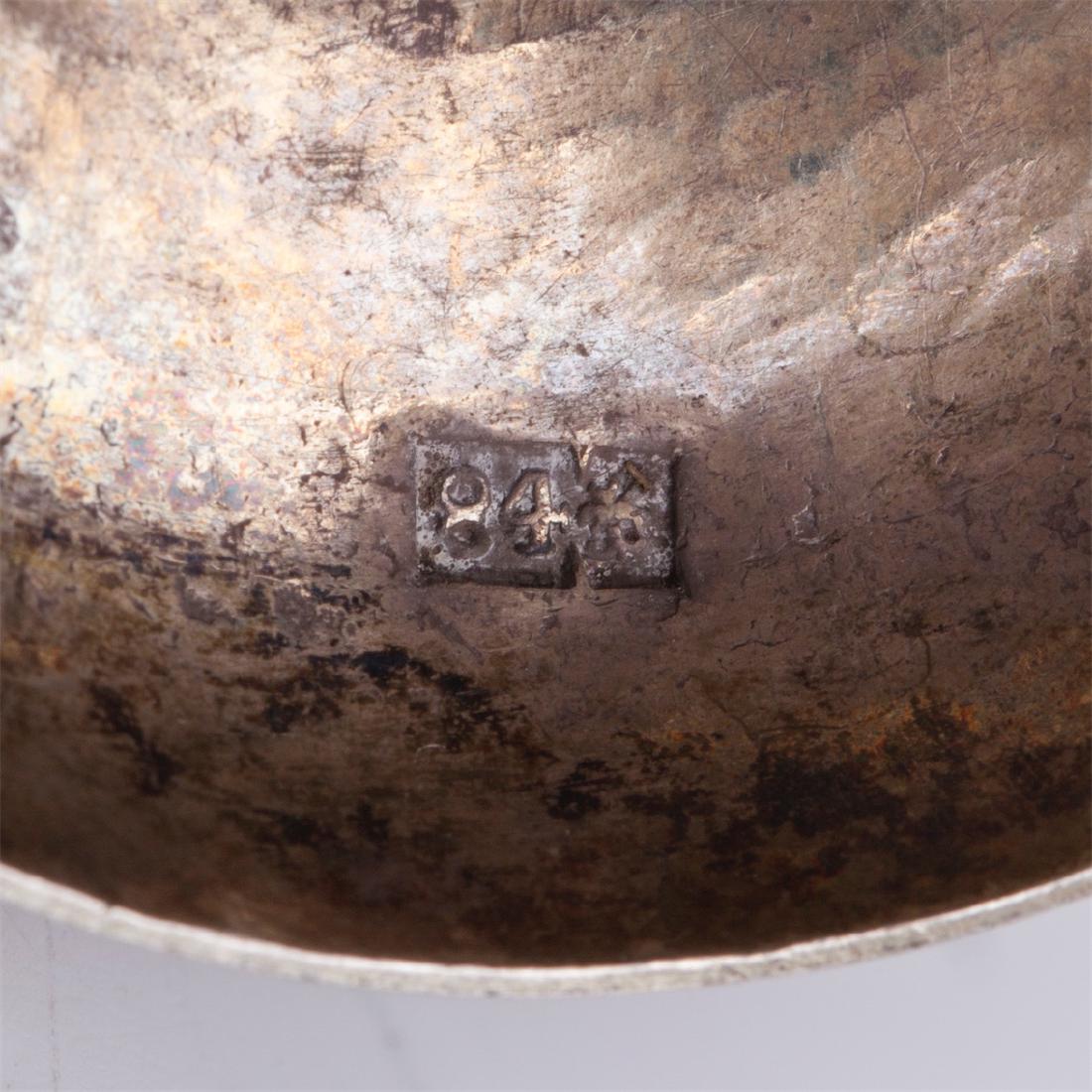 Russian silver-gilt and engraved lampada. Moscow — image 6