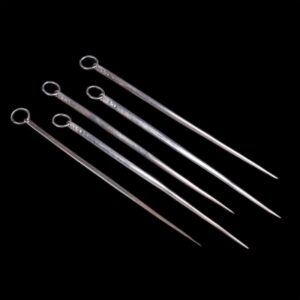 Set of 5 silver skewers, France — image 1