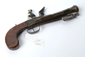 Antique naval pistol. — image 2