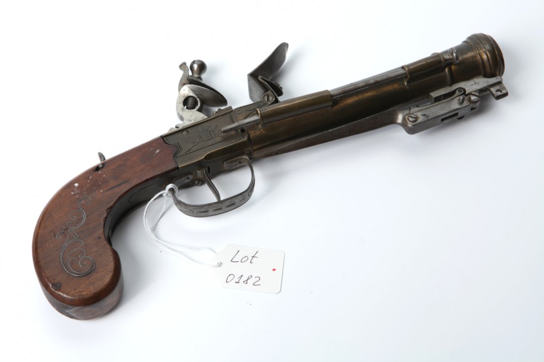 Antique naval pistol. — image 2