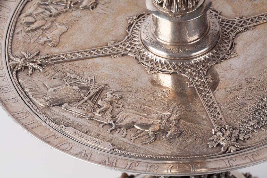 French silver figural Centerpiece. — image 10