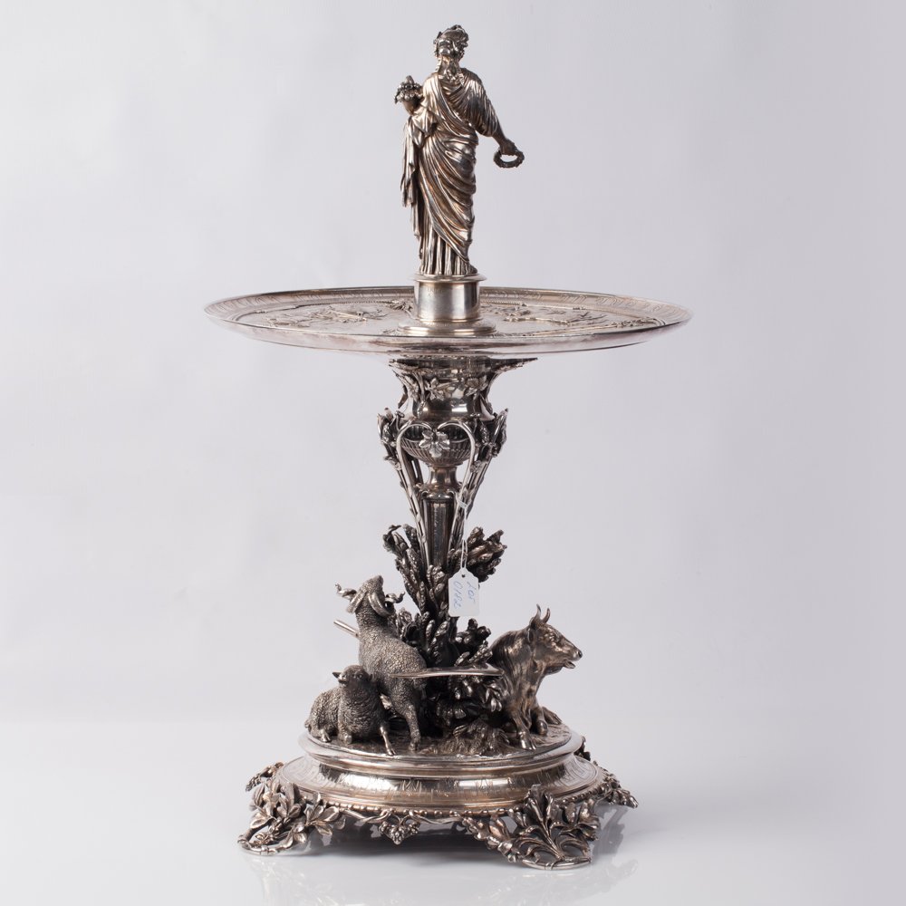 French silver figural Centerpiece. — image 3