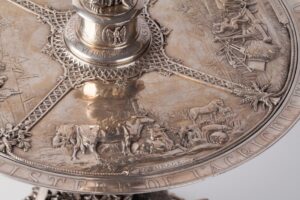 French silver figural Centerpiece. — image 7