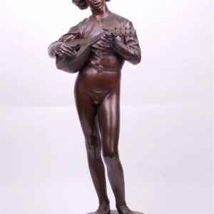 Bronze figure "Florentine Singer". — image 1