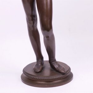 Bronze figure "Florentine Singer". — image 3