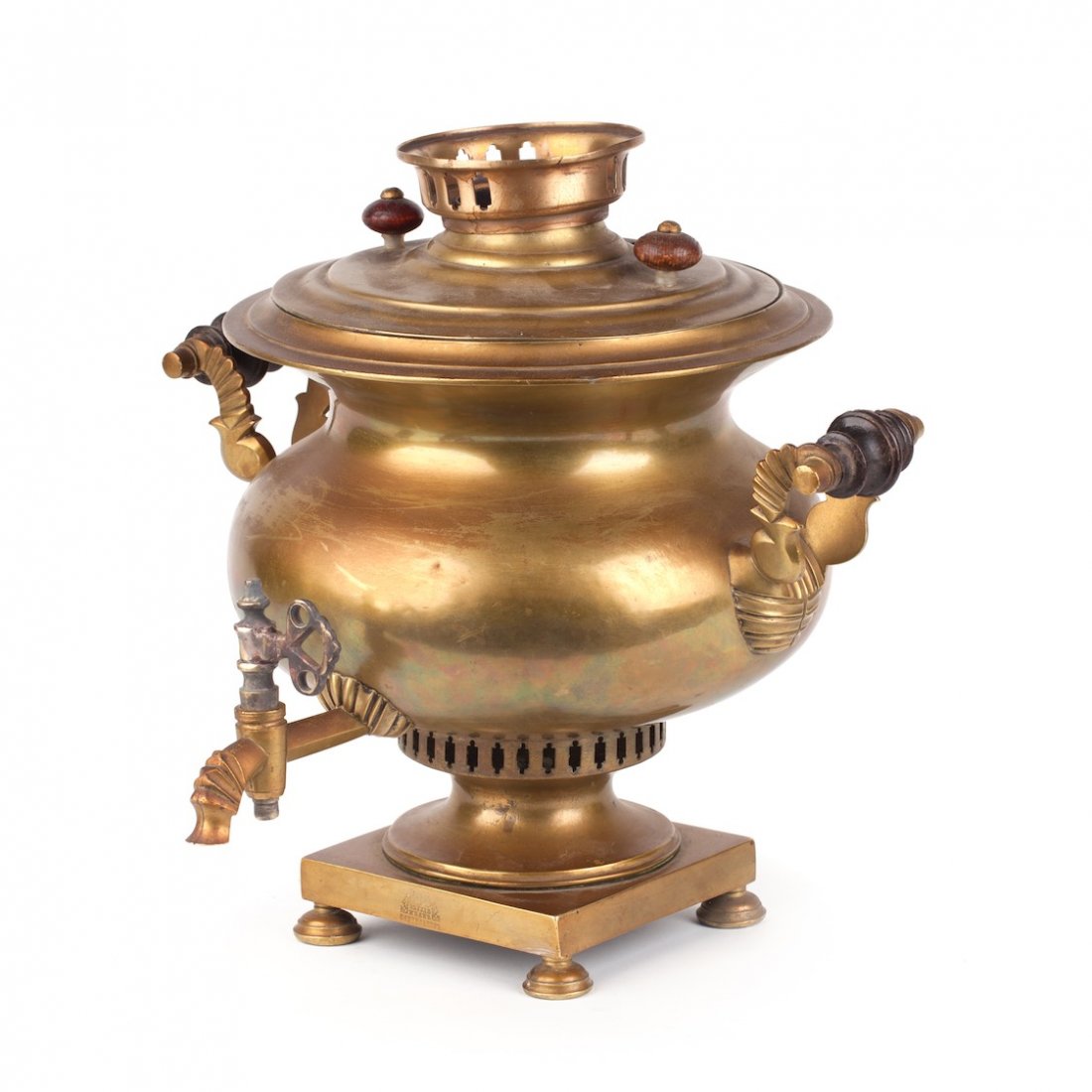 Russian samovar in shape of onion. Kapteltsov. — image 2