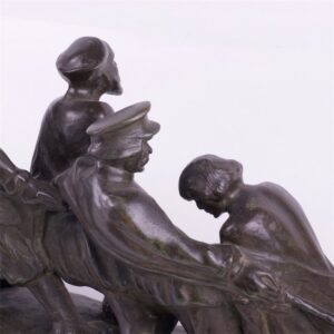 Bronze figure â€œBarge Haulers on the Volgaâ€. — image 5