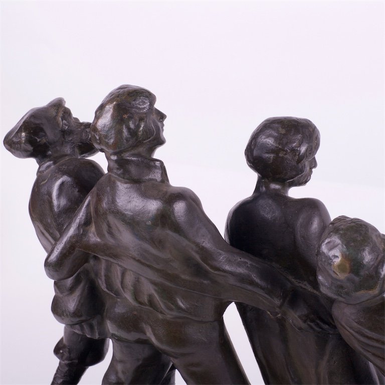 Bronze figure â€œBarge Haulers on the Volgaâ€. — image 6