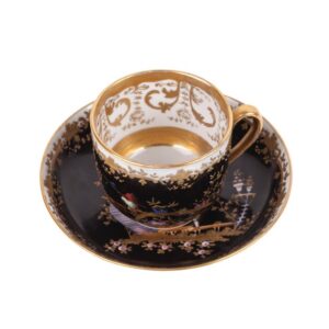 Gardner porcelain tea cup and saucer — image 1