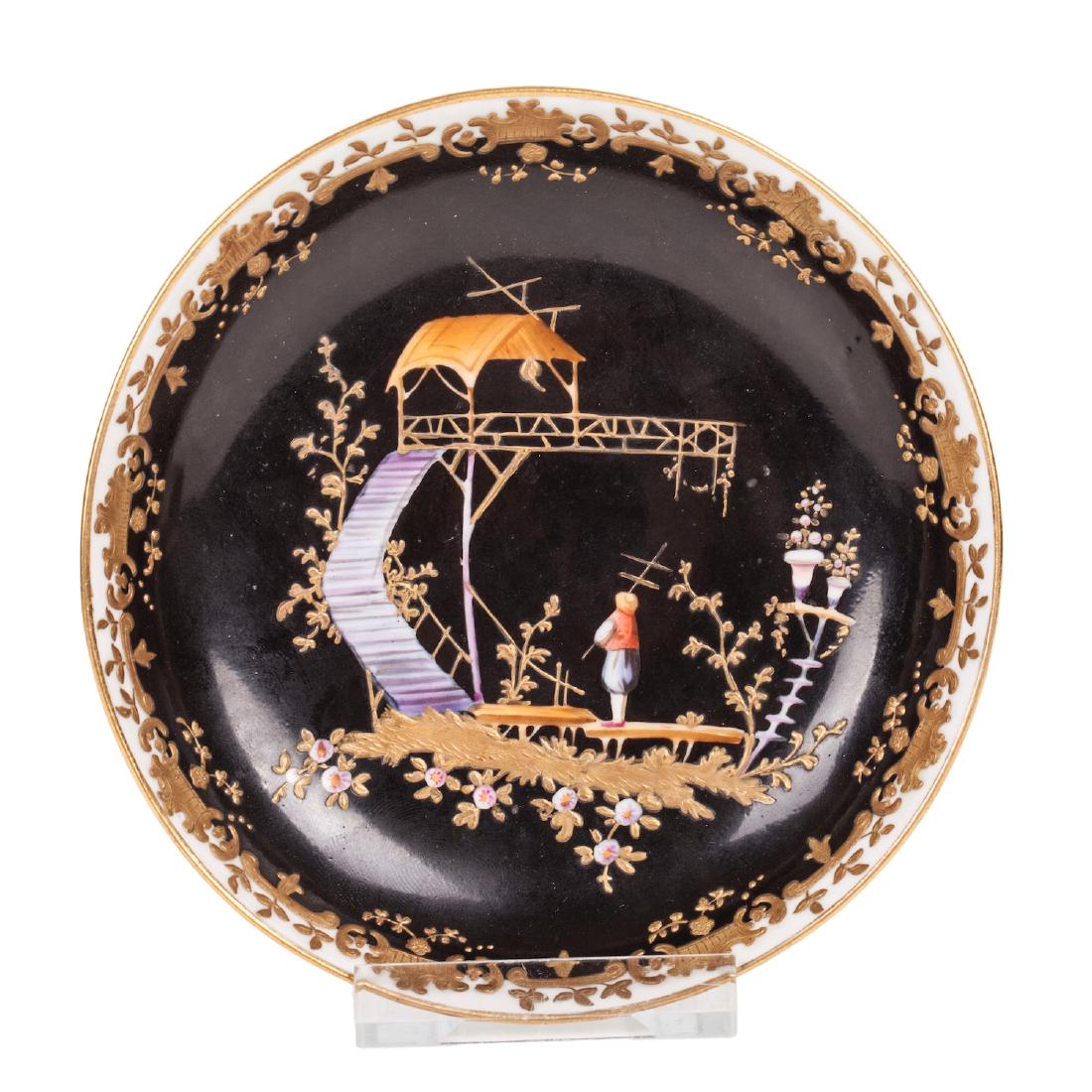 Gardner porcelain tea cup and saucer — image 7