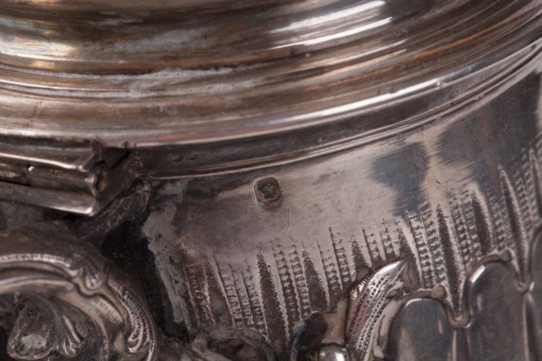 Silver set of 4 pieces. — image 8