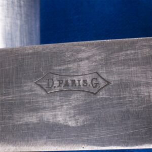 Antique French set of 12 table knives — image 3