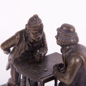 Bronze figure "Gamblers". — image 2