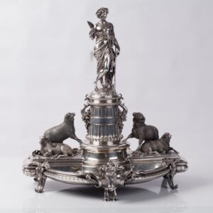 French silver figural Centerpiece. — image 1