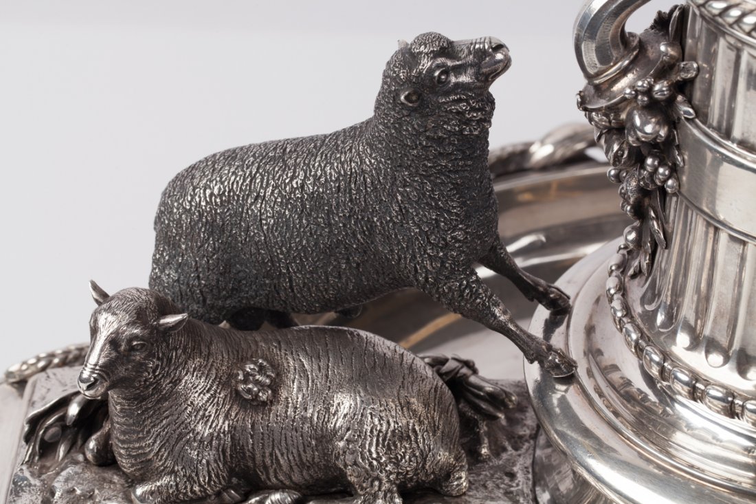 French silver figural Centerpiece. — image 6