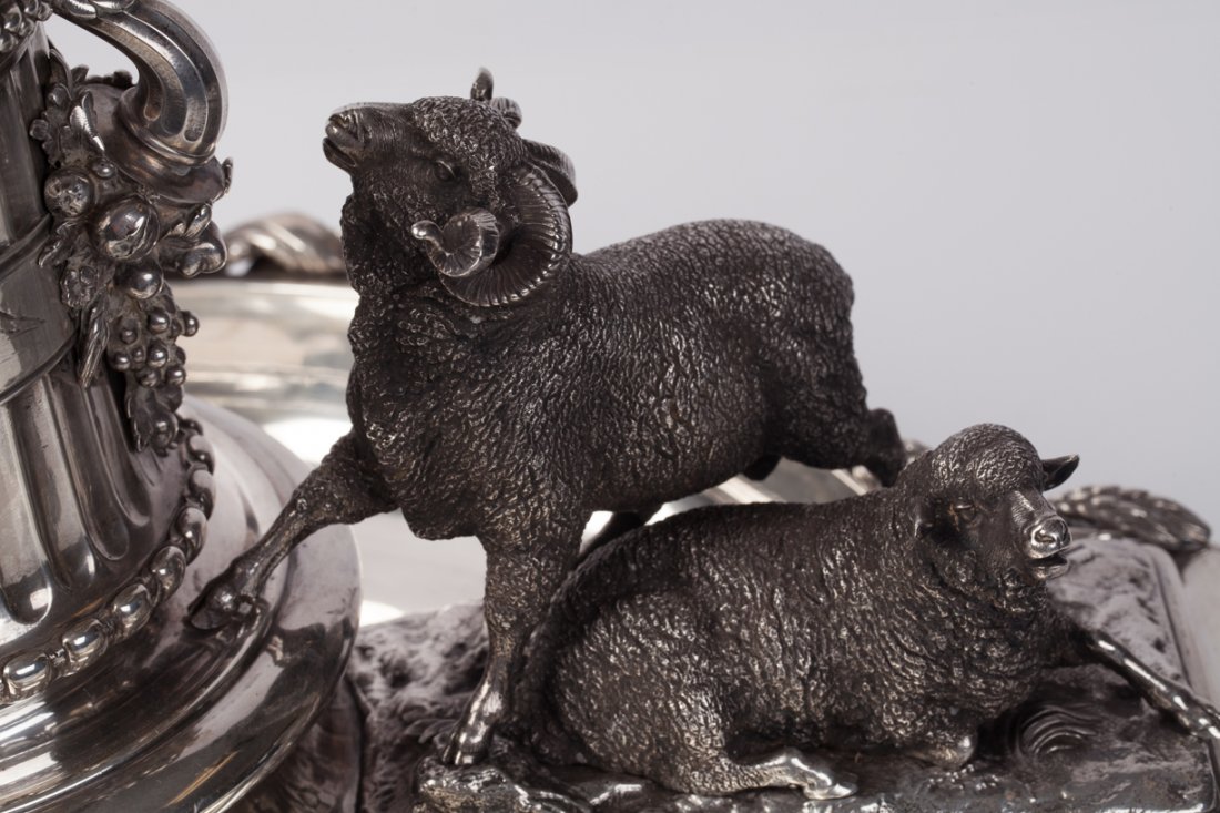 French silver figural Centerpiece. — image 7