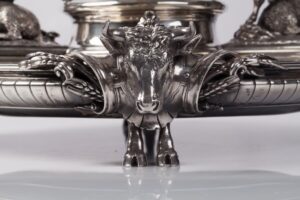 French silver figural Centerpiece. — image 8
