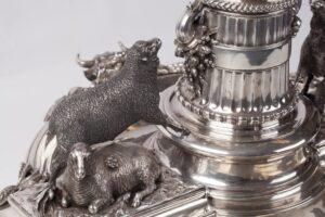 French silver figural Centerpiece. — image 9