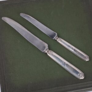 Antique French set of 2 boxes with 24 table knives — image 5