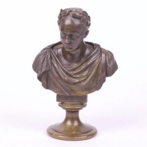 Bronze bust "The Emperor Alexander 1". — image 1