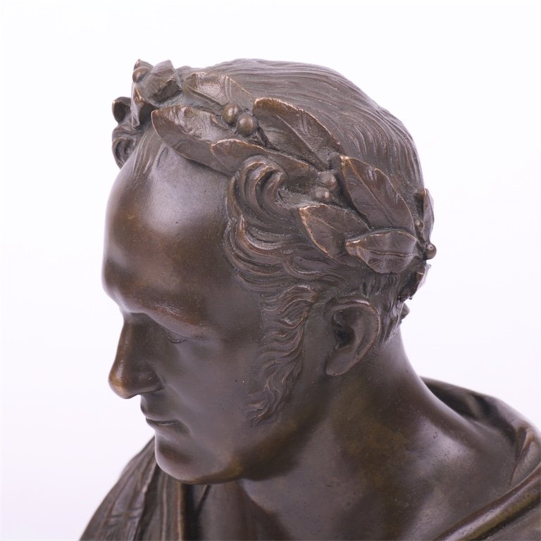 Bronze bust "The Emperor Alexander 1". — image 3