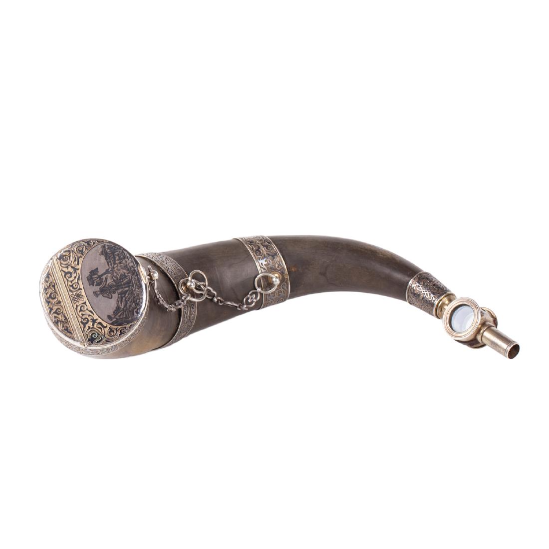 Presentation gunpowder horn — image 2