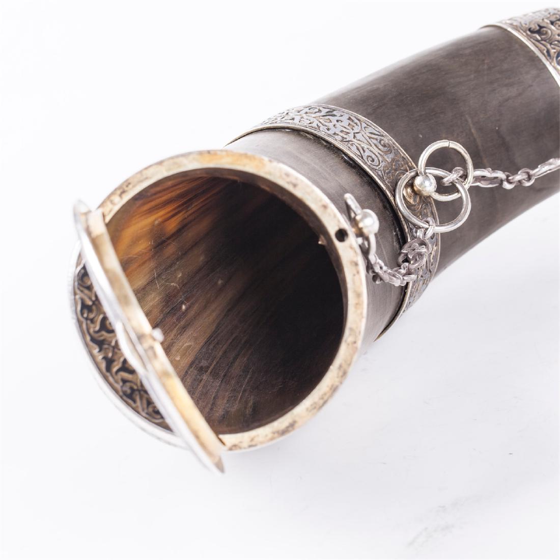 Presentation gunpowder horn — image 7