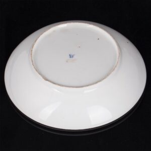 Russian porcelain cup and saucer of Popov factory — image 3