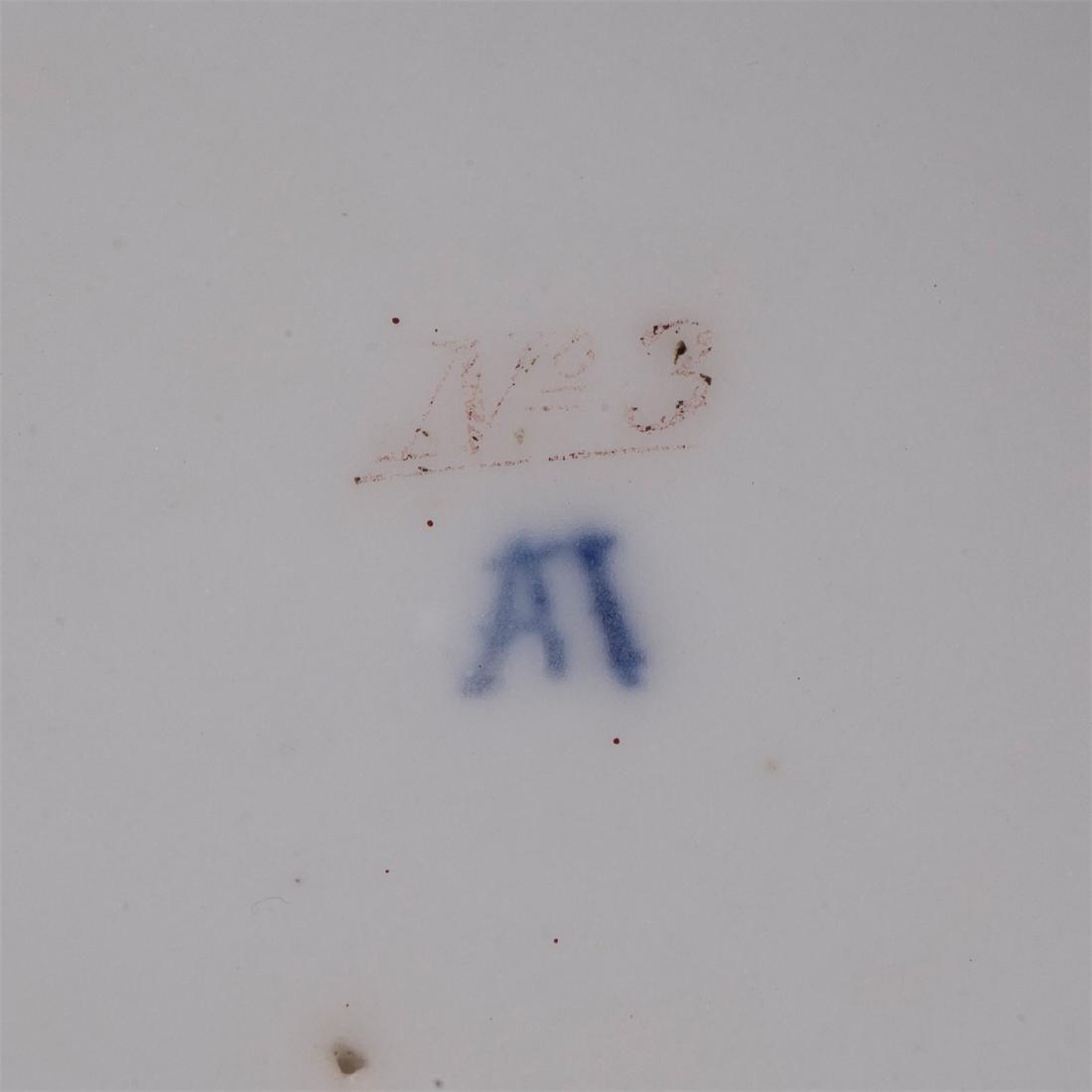 Russian porcelain cup and saucer of Popov factory — image 4