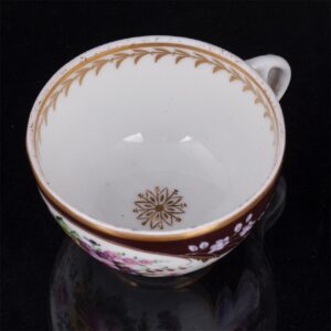 Russian porcelain cup and saucer of Popov factory — image 5