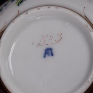 Russian porcelain cup and saucer of Popov factory — image 7