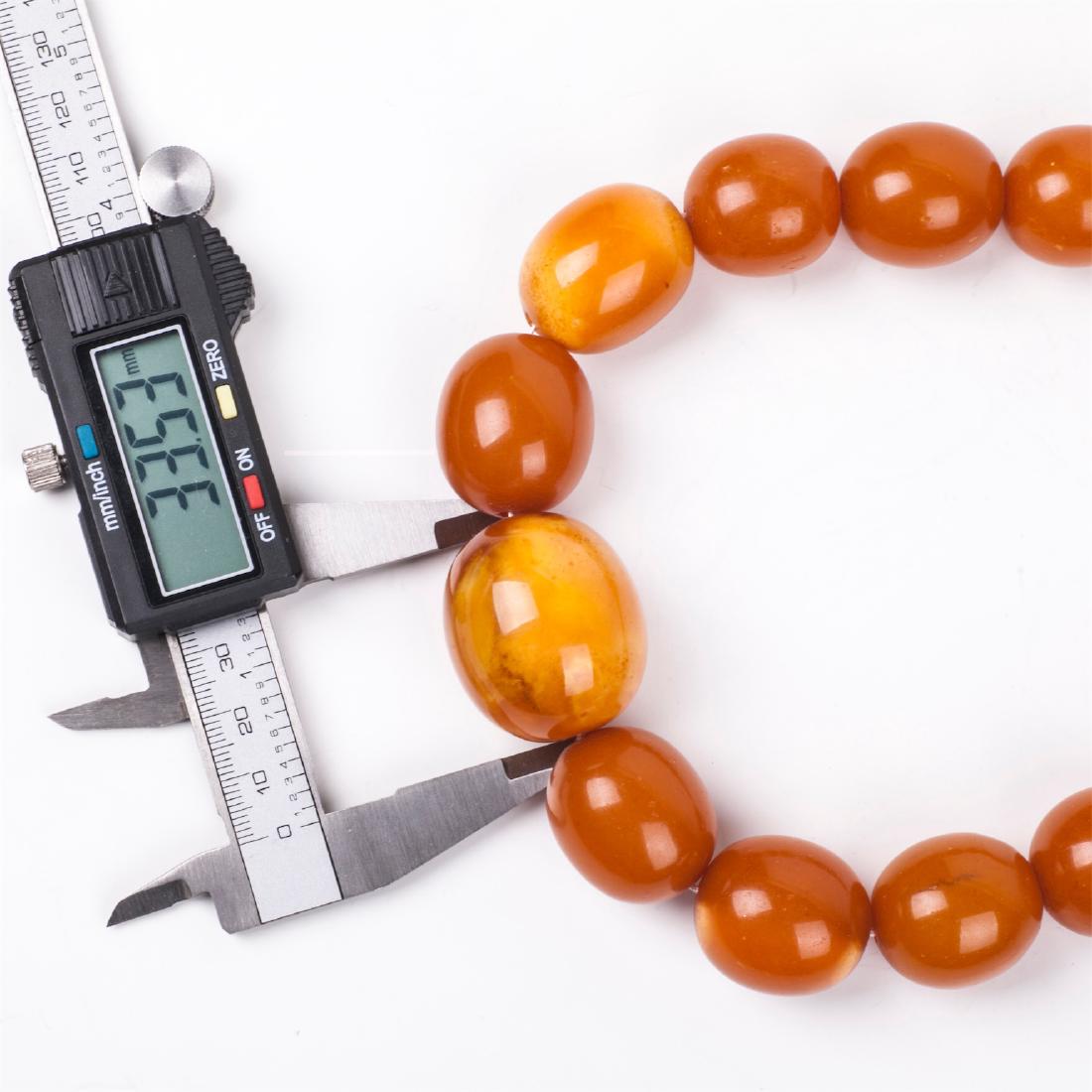 Antique amber necklace — image 3
