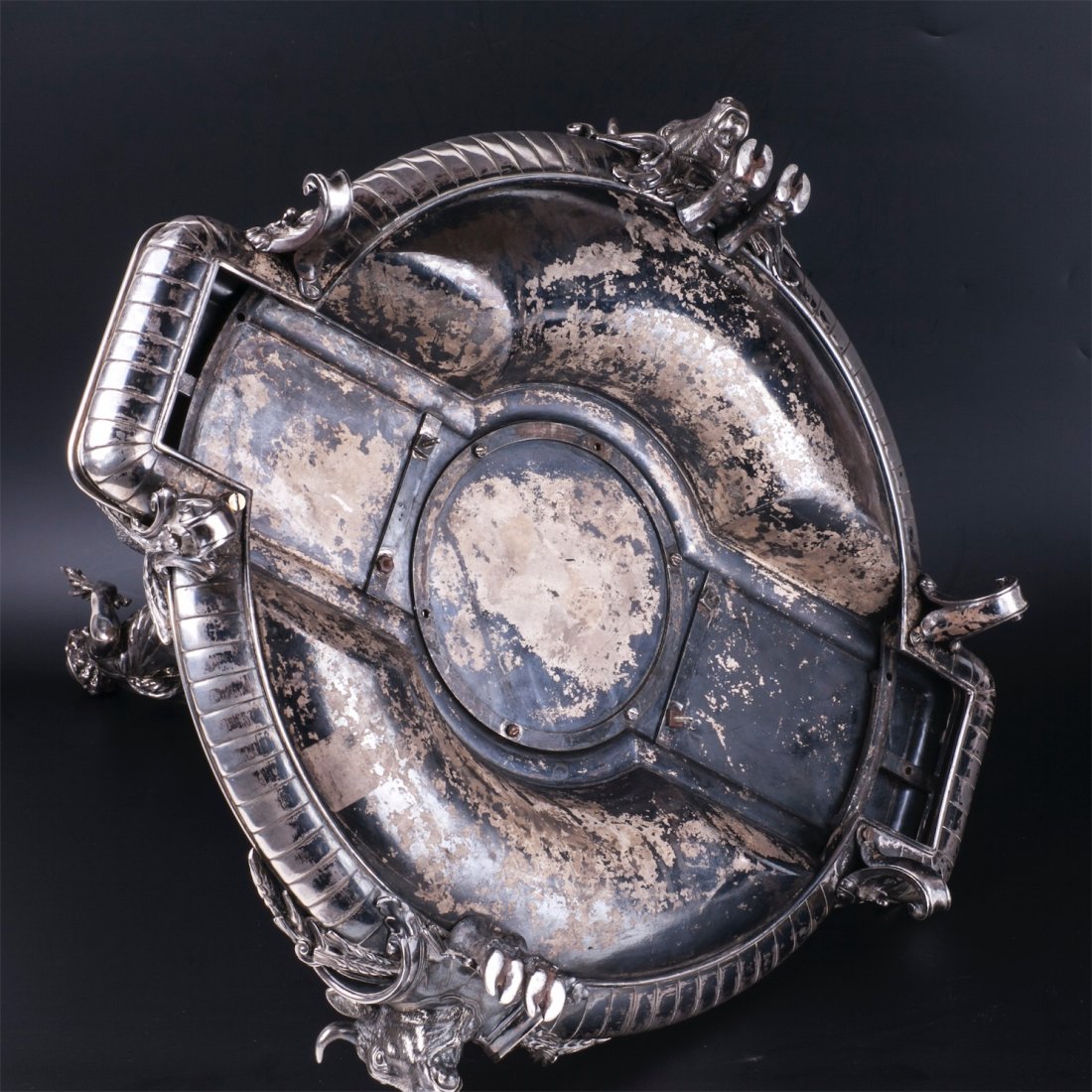Antique French figural silver centerpiece. Christofle — image 7