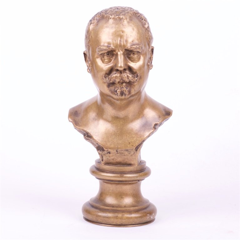 Bronze bust "The Emperor Alexander 1". — image 1