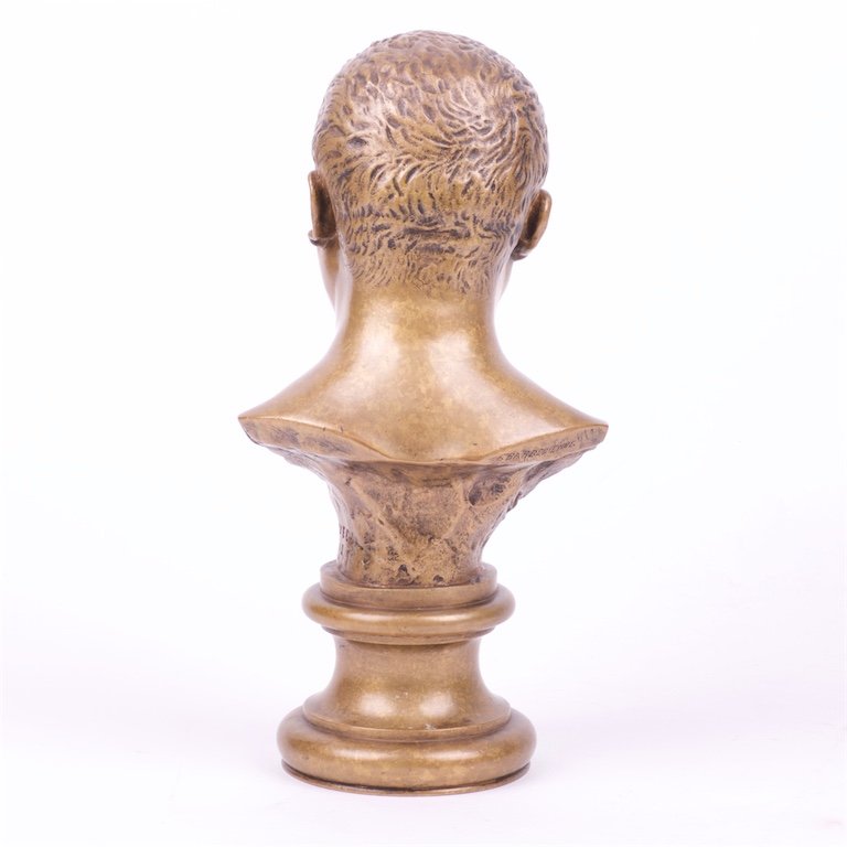 Bronze bust "The Emperor Alexander 1". — image 4