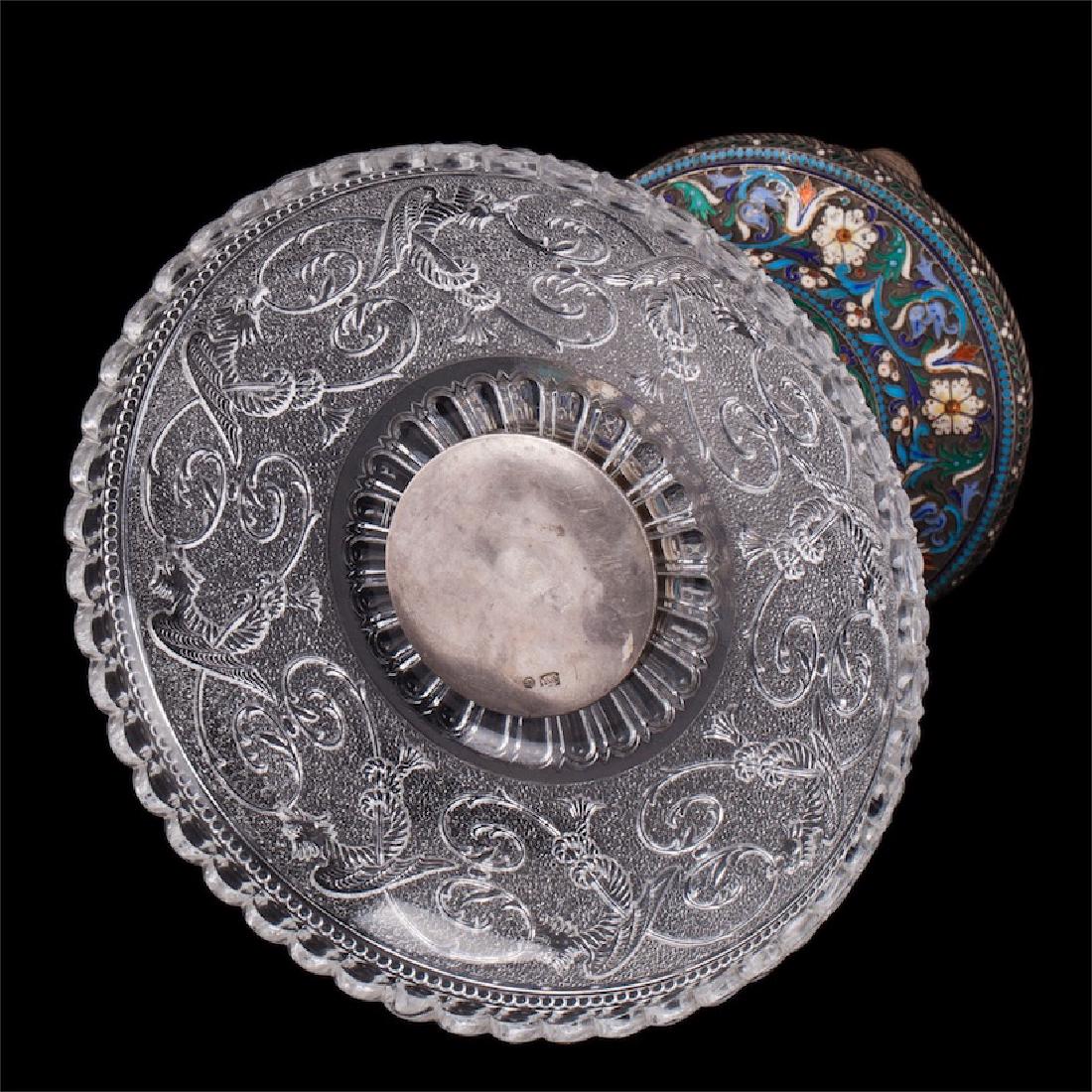 Russian candy bowl on leg. Moscow — image 4