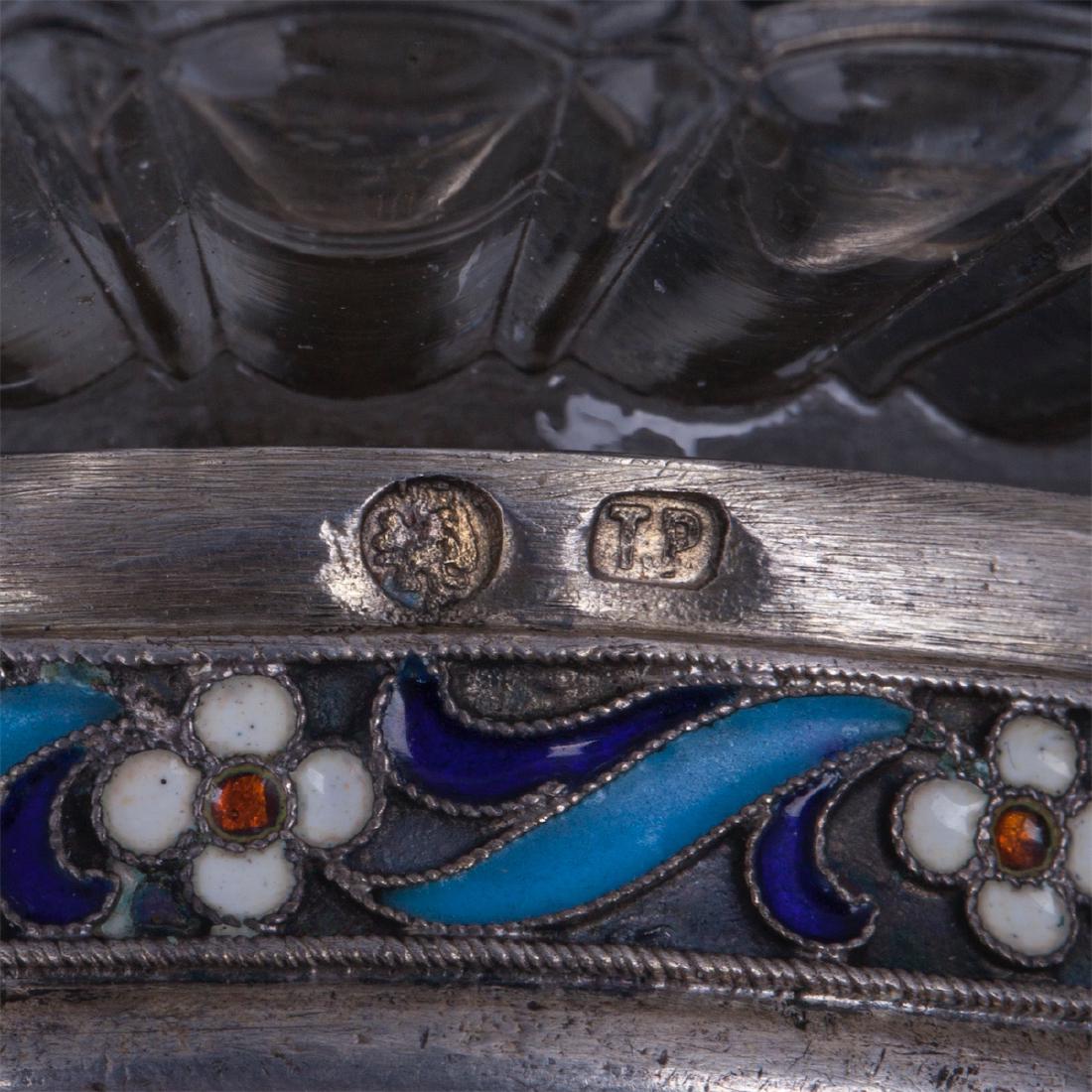 Russian candy bowl on leg. Moscow — image 5