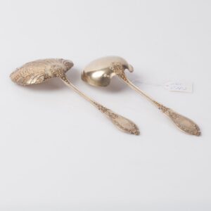 Silver serving set of 2 pieces. — image 2