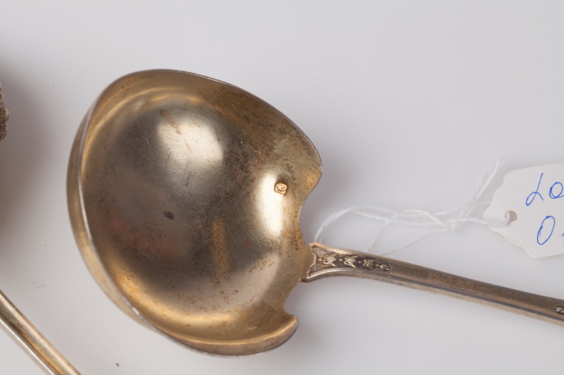 Silver serving set of 2 pieces. — image 3