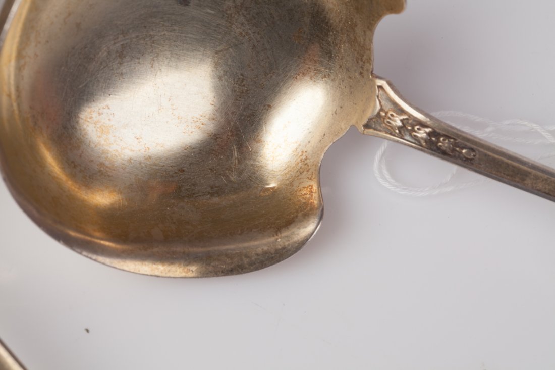 Silver serving set of 2 pieces. — image 4