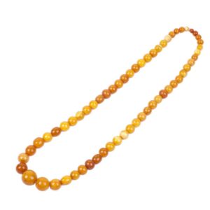 Antique Baltic amber necklace — image 1