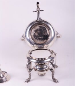 Antique English silver bouillotte — image 6