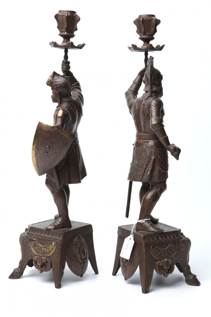 Candlesticks with warriors. — image 3