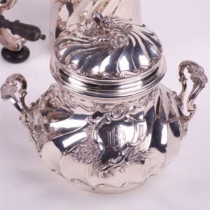 French silver service of 5 pieces "Cardeilhac" — image 2